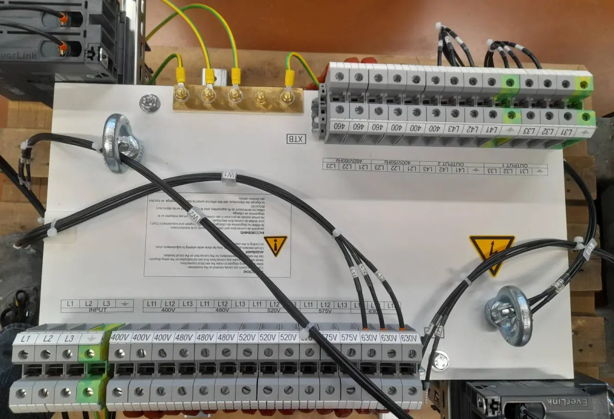 Cec Bobinage Sur Plan Client A Marmande Tableaux Et Transformateurs Electriques 8